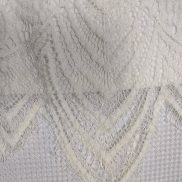 Est 1946 White Lace Skirt long size L - Picture 5 of 9